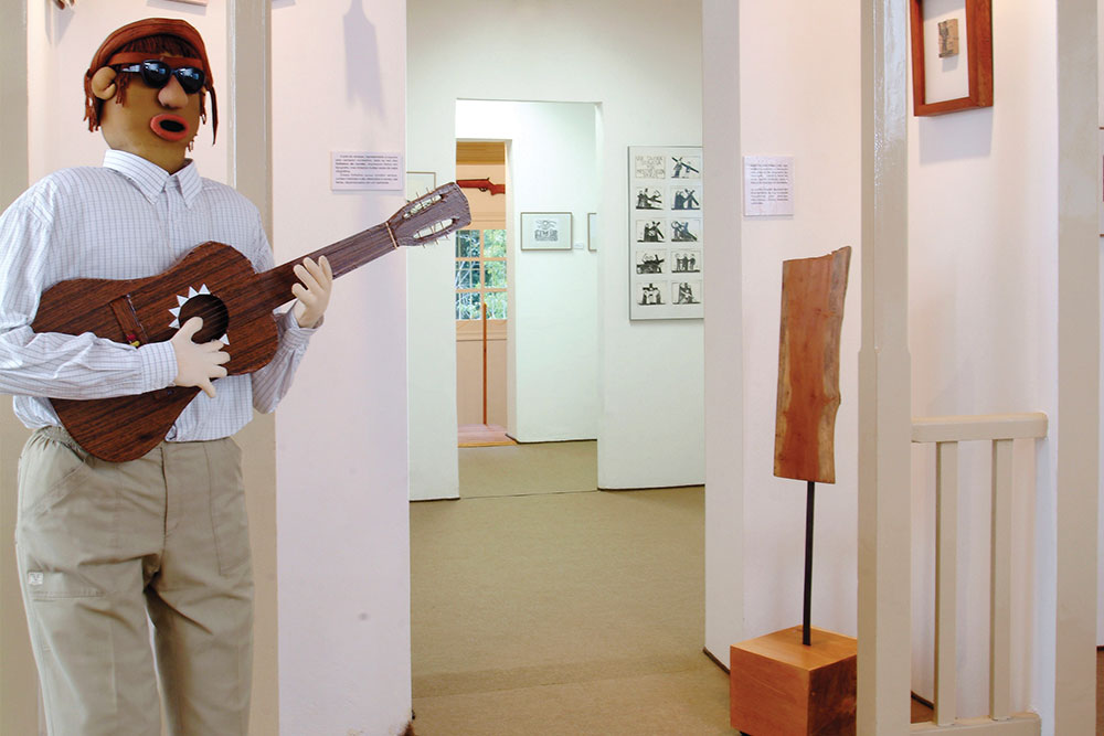 Museu da xilogravura em Campos do Jordão